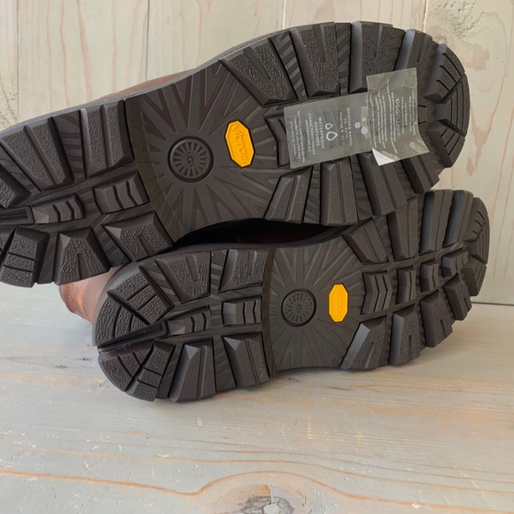 UGG STENTON COLD WEATHER WATERPROOF LEATHER/ SHEEPWOOL BOOTS, MEN US 13 … - Picture 8 of 9